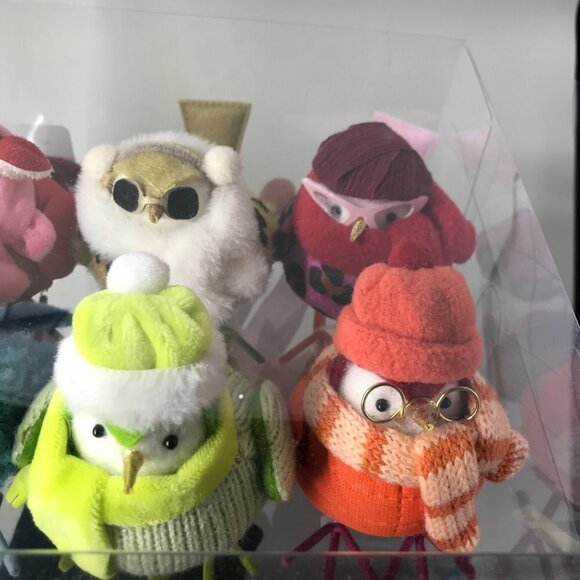 Target Wondershop 2023 Feathery Friends Christmas/winter set of 6 mini birds NEW - Picture 3 of 7
